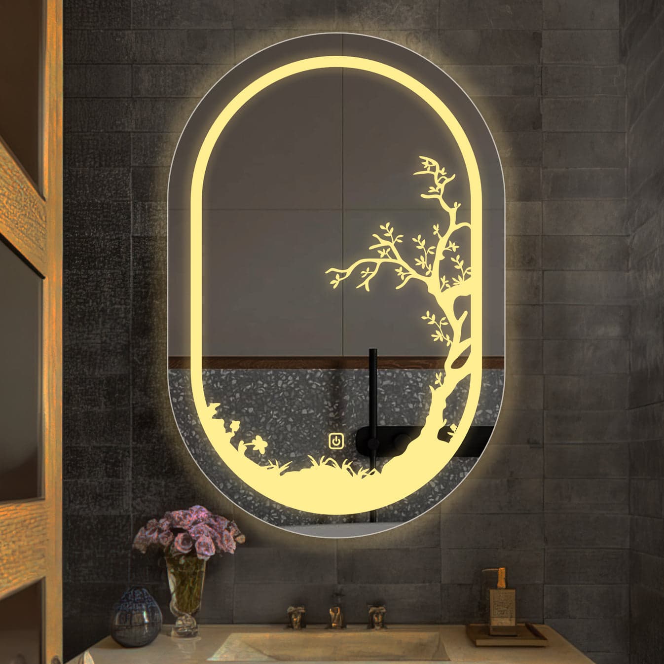 Decorative LED Smart Mirror