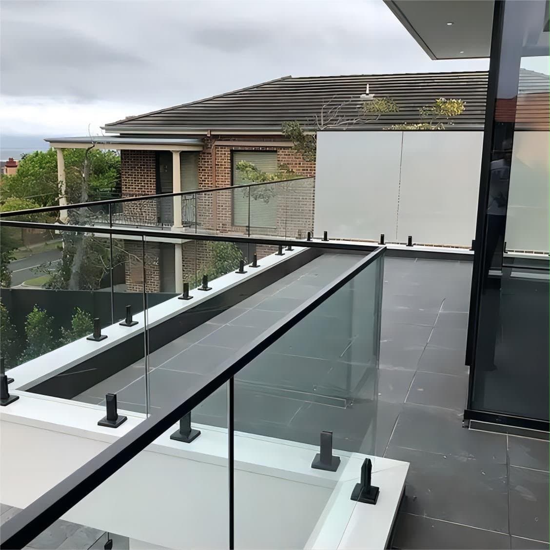 Terrace Glass Railing