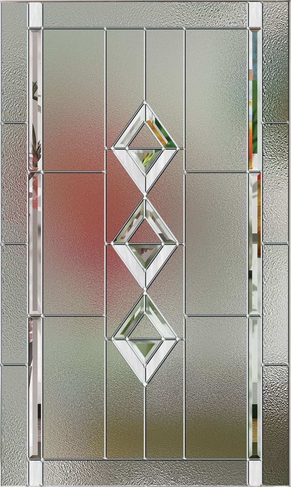 Texture Crystal Glass Window Panel