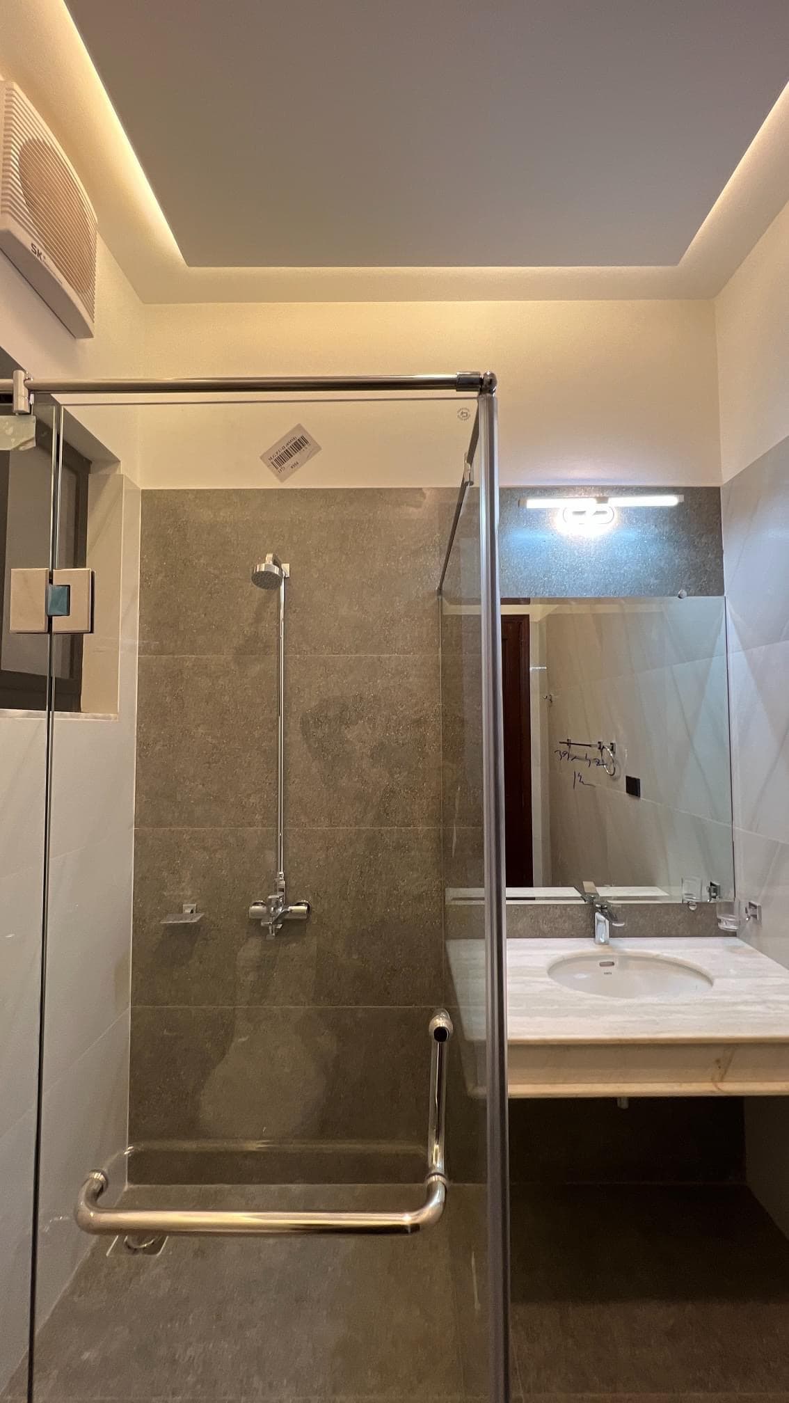 Modern Shower Cabin Installation